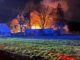 FW-ROW: Wohngebäude mit angrenzendem Stall gerät in Brand