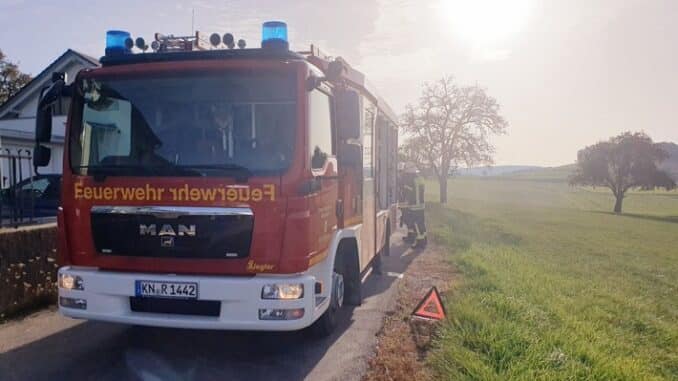 FW-Radolfzell: Kabelbrand in einer Küche