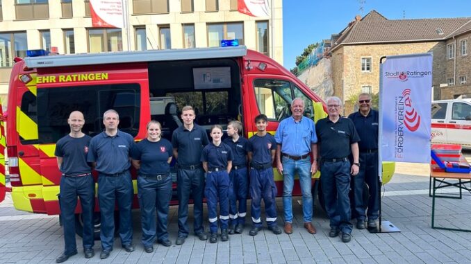 FW Ratingen: Feuerwehr bei der 18. Meile des Ehrenamtes