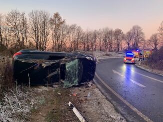 FW Ratingen: Verkehrsunfall Bundesautobahn 3