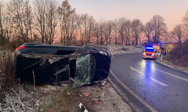 FW Ratingen: Verkehrsunfall Bundesautobahn 3