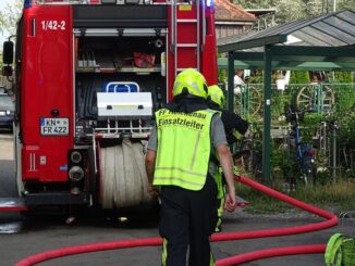 FW Reichenau: Bahnunfall - Person von Zug erfasst, Bahnhof, Reichenau-Lindenbühl, 23.07.2023