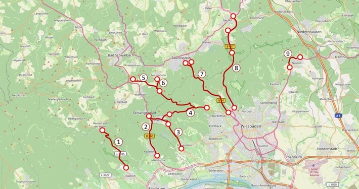 FW Rheingau-Taunus: Schneechaos und gesperrte Straßen im Rheingau-Taunus-Kreis - Einsatzkräfte durchgehend im Einsatz
