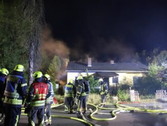 FW-SE: Ausgedehnter Kellerbrand in Einfamilienhaus