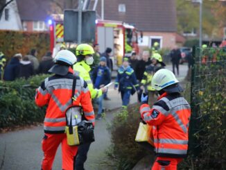 FW-SE: Feuerwehr Henstedt-Ulzburg übt den Bahnunfall