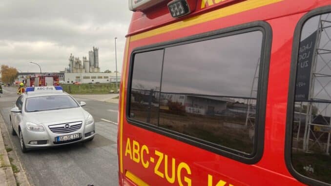 FW-SE: Gefahrguteinsatz in Kaltenkirchen
