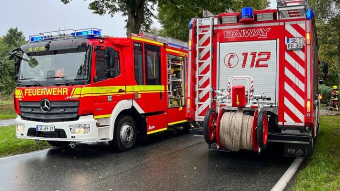 FW-SE: Tödlicher Verkehrsunfall in Hardebek