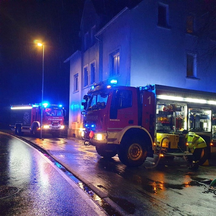 FW Schalksmühle: Einsatzlage Hochwasser / Dauerregen 12.01.2023