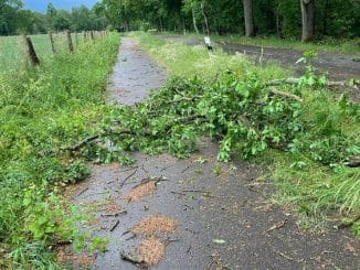 FW-Schermbeck: 14 Sturmeinsätze für die Feuerwehr Schermbeck