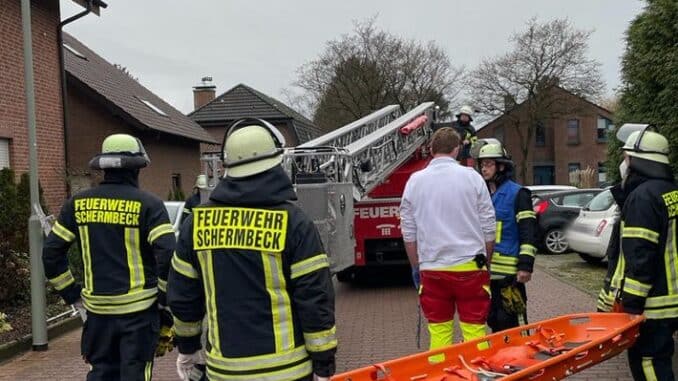 FW-Schermbeck: Amtshilfe für den Rettungsdienst