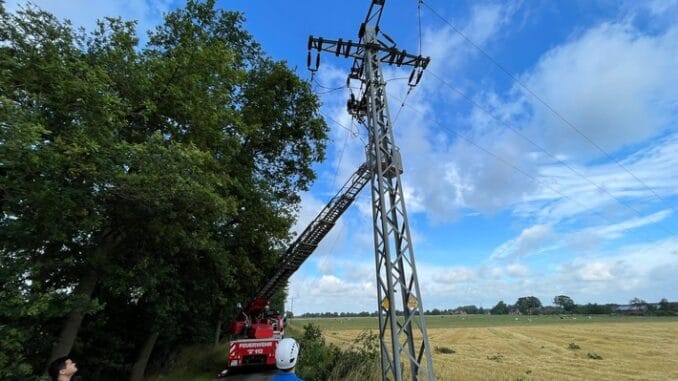 FW-Schermbeck: Ein weiterer Sturmschaden für die Feuerwehr Schermbeck
