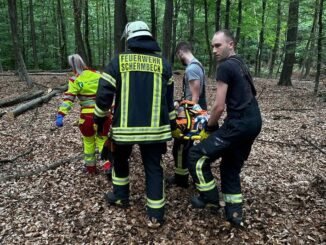 FW-Schermbeck: Einsatzübung mit dem Regionalforstamt Niederrhein