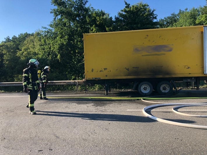 FW-Schermbeck: LKW-Brand