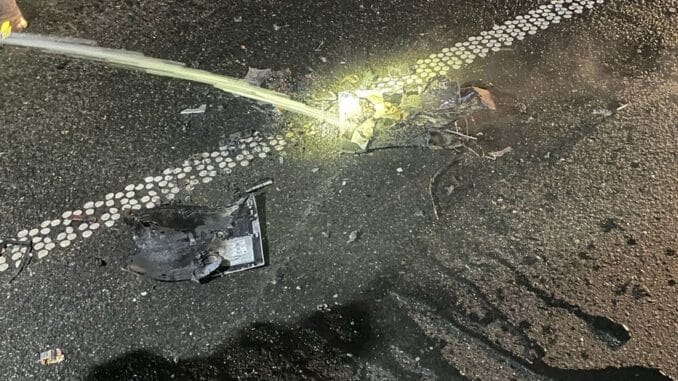 FW-Schermbeck: Nachlöscharbeiten nach Laptopbrand