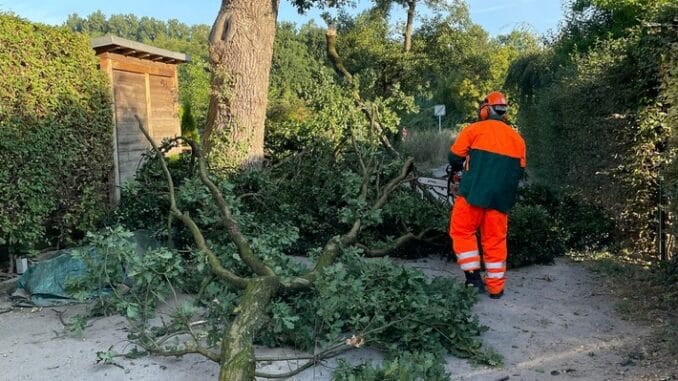 FW-Schermbeck: Sturmschaden am Bösenberg