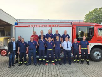 FW Sonsbeck: Jahresversammlung 2021 der Einheit Labbeck