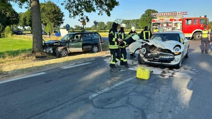 FW Sonsbeck: Zwei Einsätze durch auslaufende Betriebsmittel