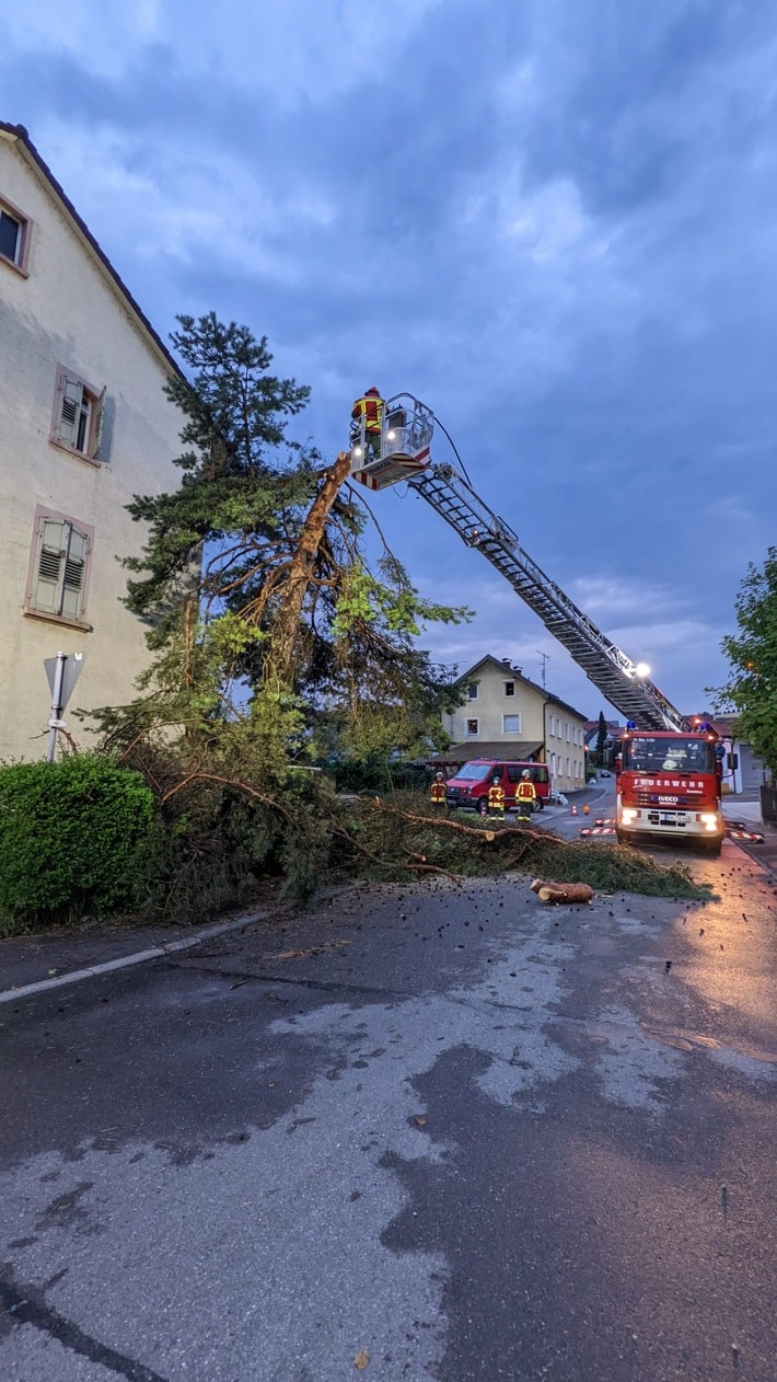 FW Stockach: Einsatzreiche Tage für die Feuerwehr Stockach