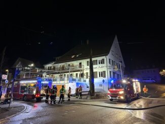 FW Stockach: Rauchentwicklung in einem Hotel