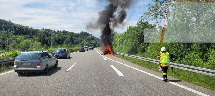 FW Stockach: Technische Hilfe und ein Fahrzeugbrand- Zwei Einsätze an einem Tag für die FFW Stockach und FFW Bodman-Ludwigshafen