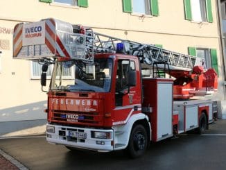 FW Stockach: Unterstützung bei Gebäudebrand