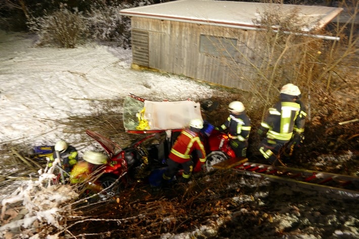 FW Stockach: Verkehrsunfall