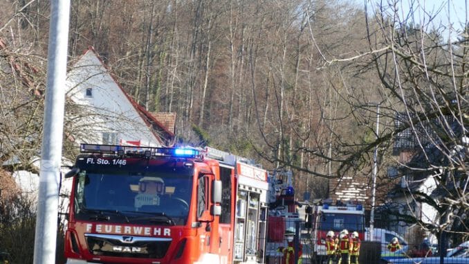 FW Stockach: Zimmerbrand in Stockach