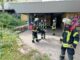 FW Stuttgart: Brand in Stuttgarter Sporthalle