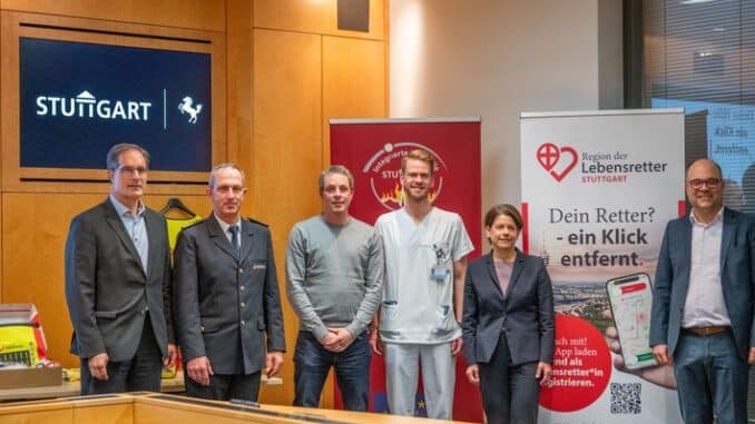 FW Stuttgart: Jetzt Lebensretter werden - App-basierte Ersthelferalarmierung in Stuttgart verfügbar