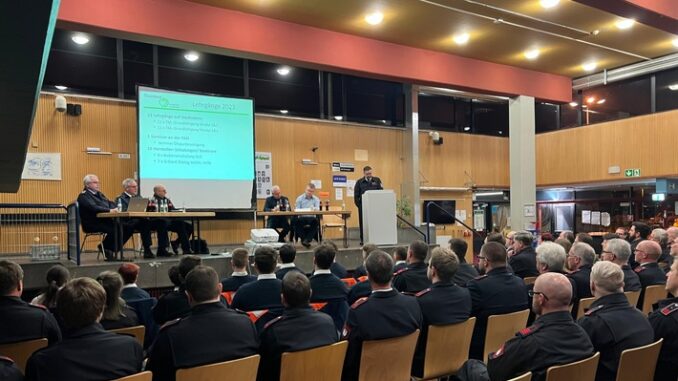 FW Tönisvorst: Generalversammlung der Freiwilligen Feuerwehr Tönisvorst - 331 Einsätzen im Jahr 2023