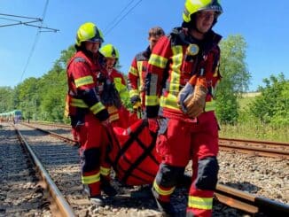 FW-Velbert: Großübung der Deutschen Bahn und Feuerwehr Velbert