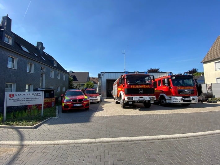 FW-Velbert: &quot;Tag der offenen Tür&quot; beim Löschzug Tönisheide