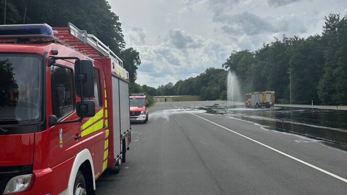 FW-WRN: Feuerwehr Werne nimmt an Fahrsicherheitstraining teil