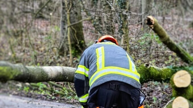 FW-WRN: Mehrere Sturmbedingte Einsätze für die Freiwilligen Feuerwehr Werne