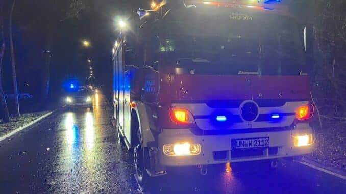 FW-WRN: Nur ein sturmbedingter Einsatz für die Freiwillige Feuerwehr Werne