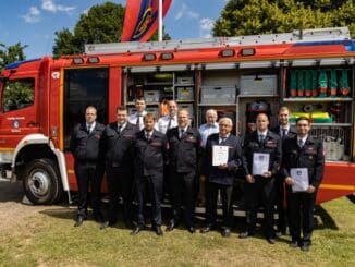 FW Wachtberg: Ehrungen und Beförderungen am Gemeindefeuerwehrtag (03.07.2022)