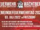 FW Wachtberg: Safe the date: Gemeindefeuerwehrtag 2022 am 03.07.2022