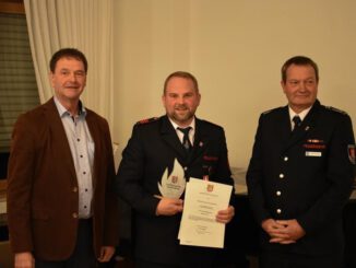 FW Wenden: Besprechung des Feuerwehr Einheit Hünsborn, Ehrungen und Beförderungen der Feuerwehr, Hünsborn, 12. Dezember 2021