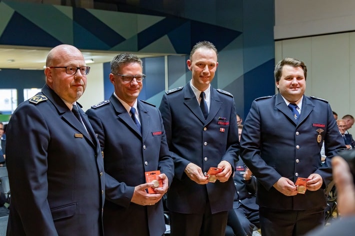 FW Wenden: Verabschiedung der ehemaligen Wehrleitung
