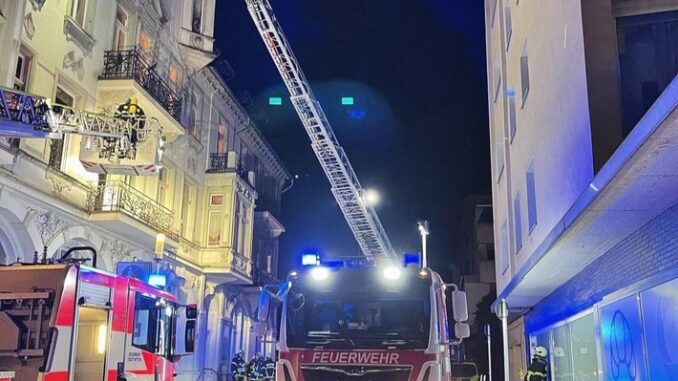 FW Witten: Brand in Seniorenresidenz, ein Bewohner verletzt