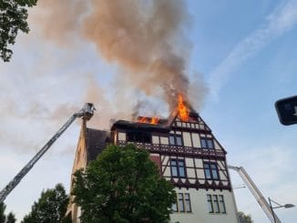 FW Witten: Dachstuhlbrand in der Lessingstrasse