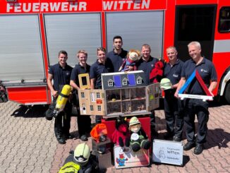 FW Witten: Kinder lernen Brandschutz praxisnah