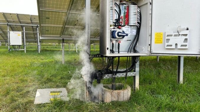 FW Xanten: Brand einer elektrischen Anlage