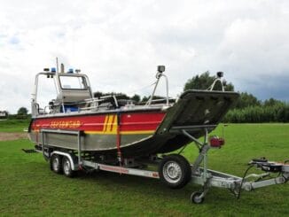 FW Xanten: Personenrettung aus dem Rhein