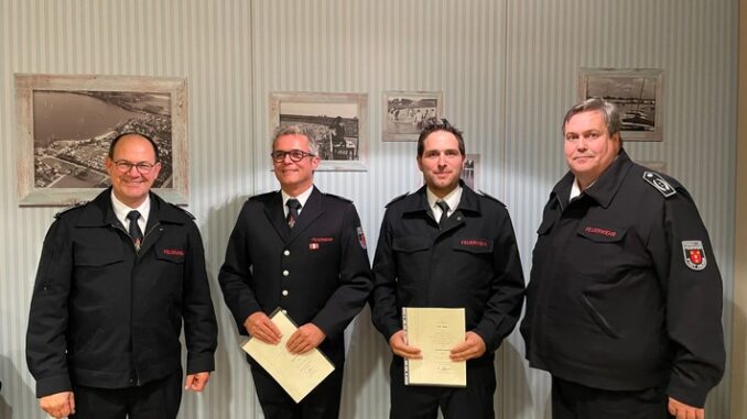 Feuerwehr Kalkar: Berichte und Beförderungen in der Freiwilligen Feuerwehr Stadt Kalkar