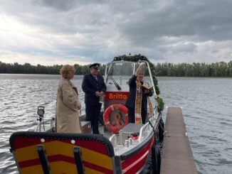 Feuerwehr Kalkar: Ein neues Rettungsboot in der Stadt Kalkar