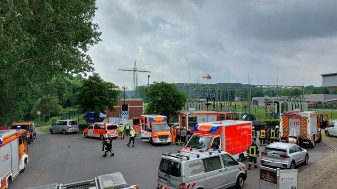 Feuerwehr Kalkar: Unfall in Umspannwerk- Abschlussbericht