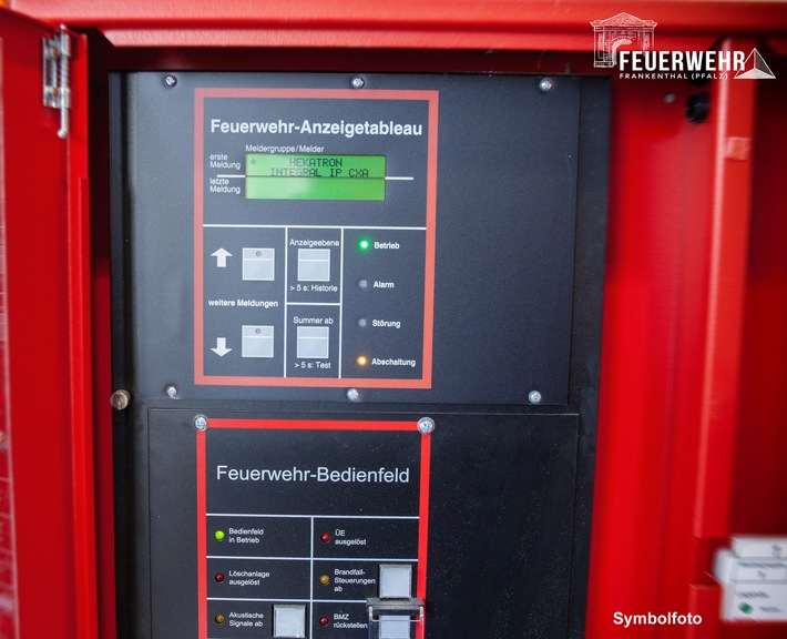 FW Frankenthal: Brand in einer Absaug- und Filteranlage