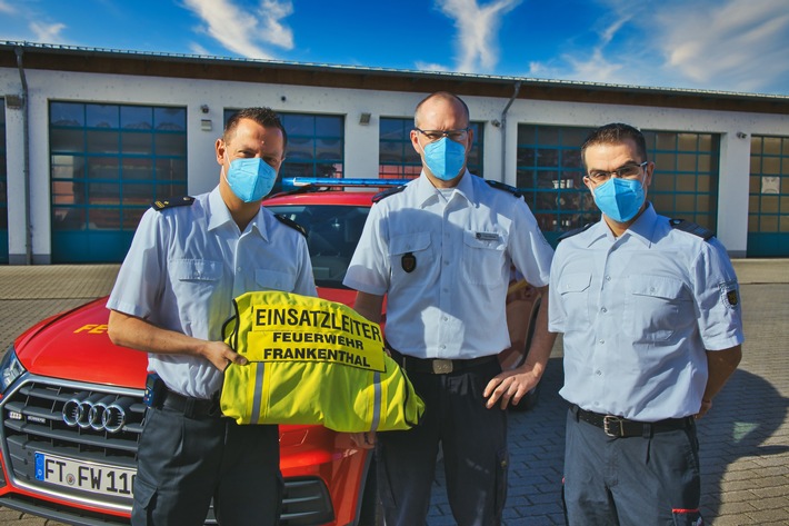 FW Frankenthal: Führungswechsel bei der Feuerwehr Frankenthal