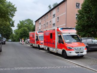 FW-MK: Verkehrsunfall und Gasaustritt